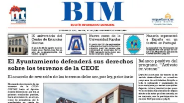 imagen de la portada del BIM, septiembre 2013