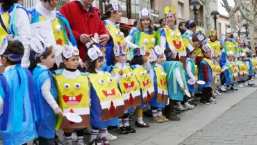 imagen de archivo del Carnaval Infantil en Miguelturra