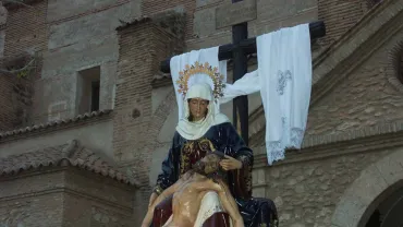 Imagen de archivo de la Virgen de las Angustias.