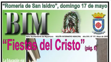 imagen portada del BIM de mayo 2009