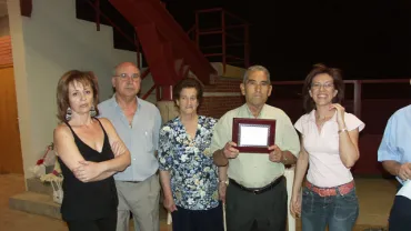 Homenaje a Saturnino Peco, julio 2006