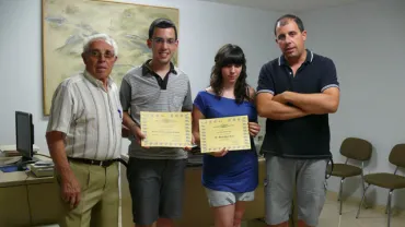 imagen entrega premios Certamen, juliio 2011