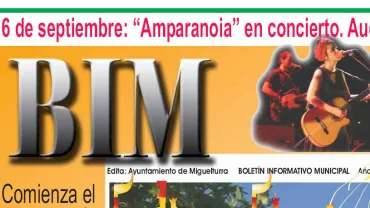 imagen extracto portada del BIM septiembre de 2008