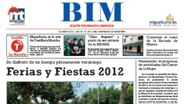 imagen portada del BIM de Octubre de 2012