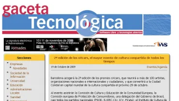 imagen portada digital Gaceta Tecnológica, nov 09