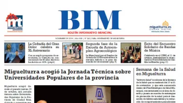 imagen portada del BIM 263, noviembre de 2014