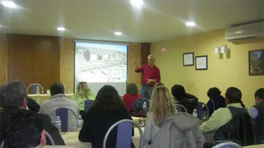 imagen visita al Campo de Calatrava, diciembre 07