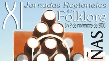 imagen cartel jornadas folclore Valdepeñas 2008