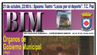 imagen portada del BIM octubre 2011