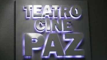 imagen de la entrada del Teatro Cine Paz de Miguelturra
