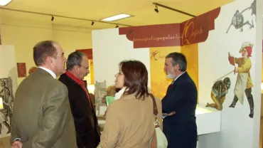 Inauguración exposición iconografía de El Quijote