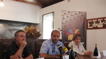 imagen Guijarro y Rivero en Carrión, agosto 2008