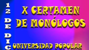 imagen cartel certamen de monólogos UP 2014