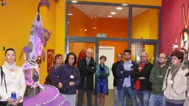 imagen de la visita guiada al CERE, noviembre 2013