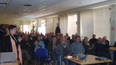 Charla para afrontar el stress, marzo 2006