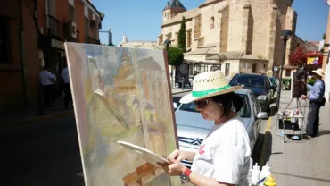 imagen del concurso de pintura rápida del año 2012