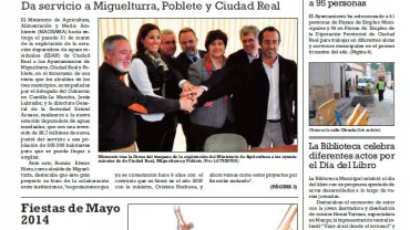 imagen de archivo de una de las portadas actuales del BIM de Miguelturra