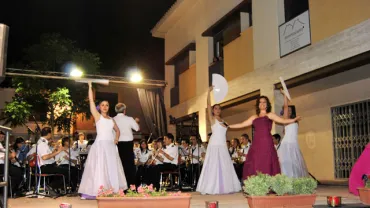 imagen de la coplista Laura García, junio 2010