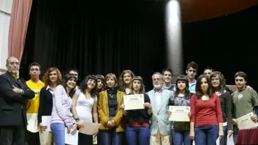 imagen entrega premios incentivo estudio 2006-2007