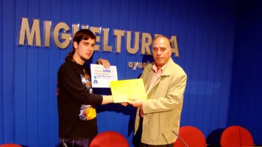 imagen Israel Céspedes y Agapito Arévalo, junio 08