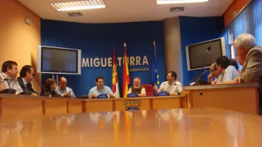 imagen de archivo de un Pleno de la Mancomunidad en Miguelturra