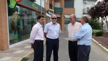 imagen visita de José Fuentes, julio 2010