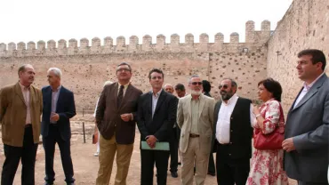 imagen en el Castillo de Bolaños, septiembre 2008