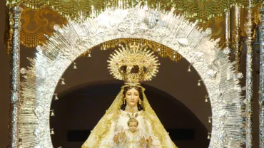 imagen de archivo de la Virgen de la Estrella de Miguelturra