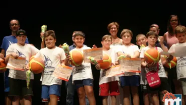 imagen clausura clinic baloncesto Miguelturra, julio 2017