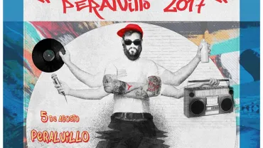 imagen del cartel primer concurso de graffitis Peralvillo 2017
