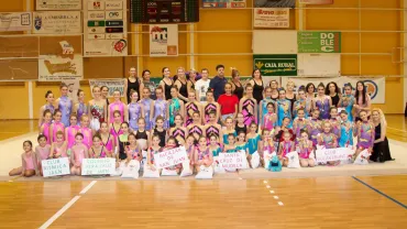 imagen de la convivencia de gimnasia ritmica volaverunt 2017