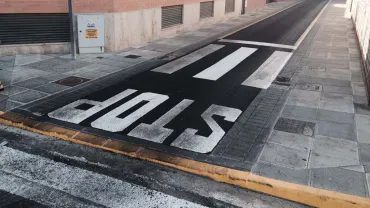 fin de obras calle Astillejos