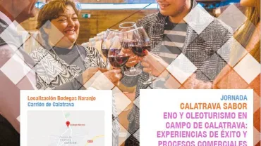 imagen cartel Jornadas Calatrava Sabor, noviembre 2019