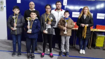 imagen de  Lgalia Mahajub Sidi Abas, diciembre 2019, fuente imagen Club de Ajedrez Miguelturra