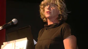 imagen de Maria Luisa Cabañero en la gala deportivos 2016, Miguelturra 2017