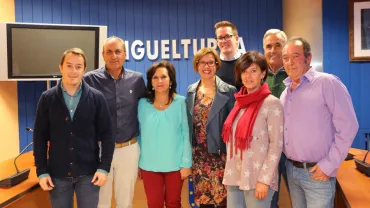 imagen de la presentación de las Máscaras Mayores, Miguelturra, noviembre 2018