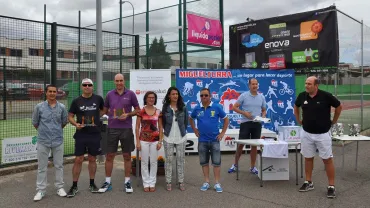imagen entrega de premios Open Pádel Villa Miguelturra, junio 2015