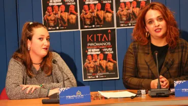 imagen de la presentación del concierto del grupo Kitai en Miguelturra, abril de 2018