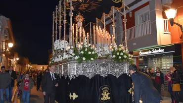 imagen de la procesión de Las Lamparillas, Miguelturra, abril 2019