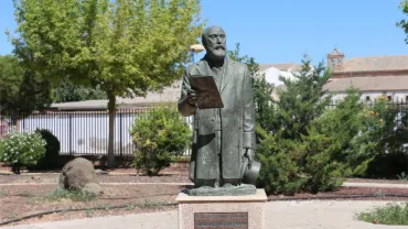 imagen del parque Rivas Moreno, Miguelturra, julio 2018.