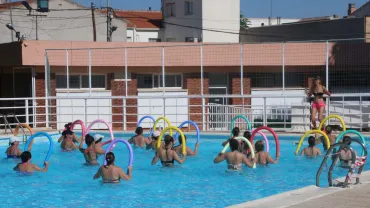 imagen aquagym actividades centro de la mujer, julio 2017