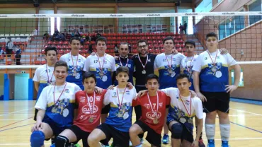 imagen del ADV Miguelturra cadete masculino, abril  de 2016