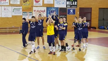 imagen tras el partido de la ADV Miguelturra, enero 2016