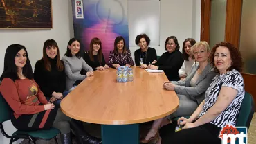 imagen del encuentro con mujeres emprendedoras de Miguelturra, febrero de 2020