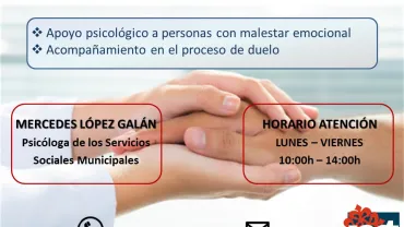 imgen cartel ayuda psicológica durante el Coronavirus en Miguelturra, marzo 2020