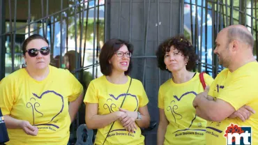 imagen de autoridades locales y regionales en el Mujer, Deporte y Salud 2016