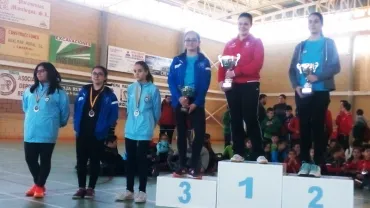 imagen del Campeonato de Bádminton. Marzo 2016. Fuente imagen Emilio Matas