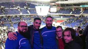 imagen en el Palacio de los Deportes de Madrid, marzo 2017