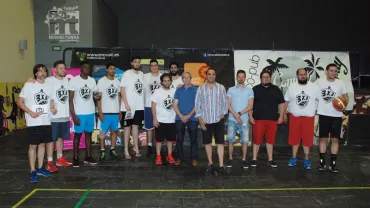 imagen participantes torneo 3 por 3 baloncesto Miguelturra, julio 2016