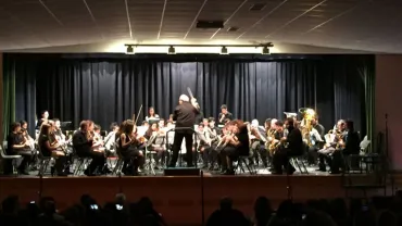 imagen de la Banda Sinfónica Juvenil de Miguelturra, marzo 2017